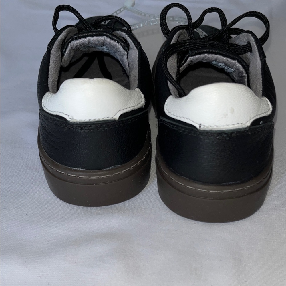 Flag Ltd Stylish Black and White Kids Sneakers - Picture 5 of 12